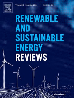 Representative cover of Renewable and Sustainable Energy Reviews
